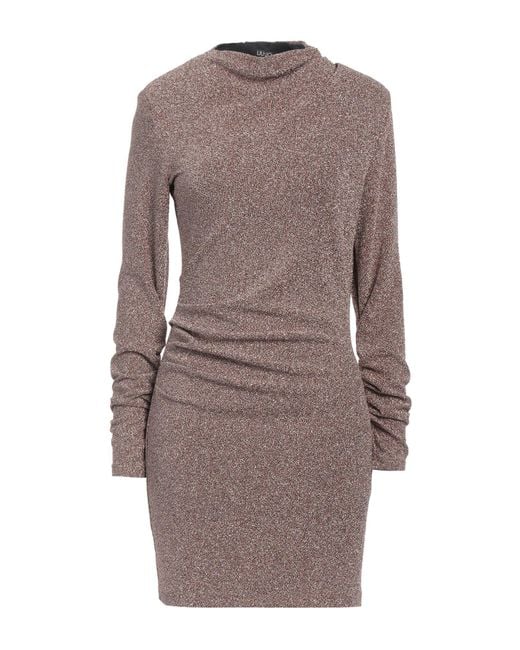 Liu Jo Brown Mini Dress