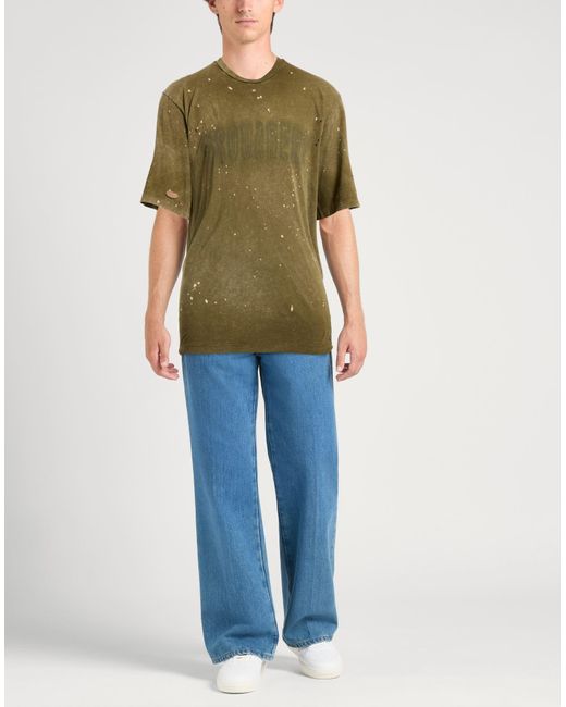 Camiseta DSquared² de hombre de color Green