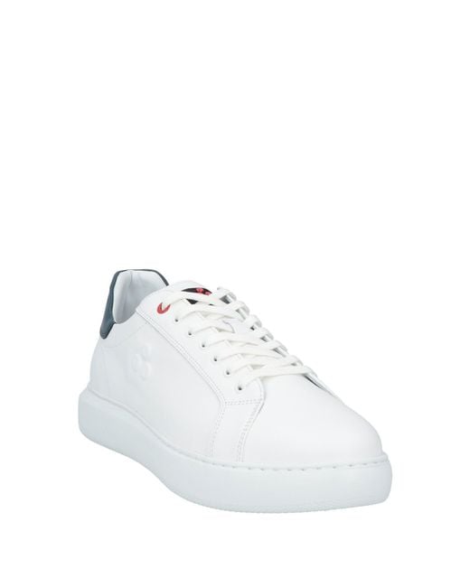 Peuterey White Sneakers Leather for men
