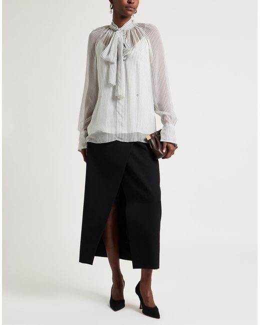 Givenchy Gray Top Silk