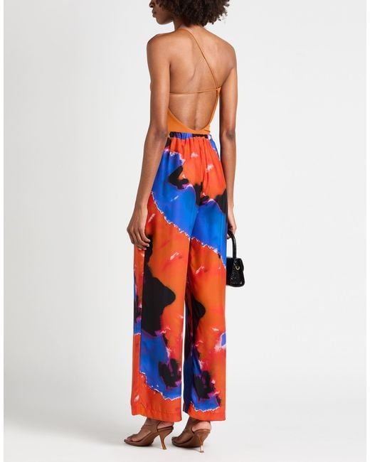 Alix Orange Rust Bodysuit Polyamide, Elastane