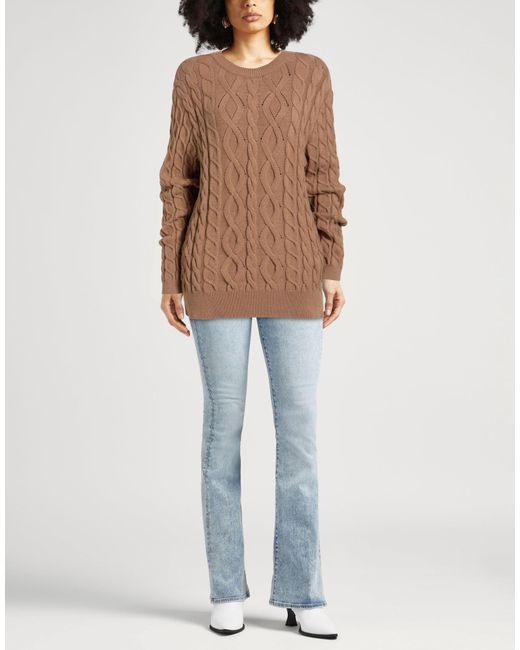 Pullover Akep en coloris Brown