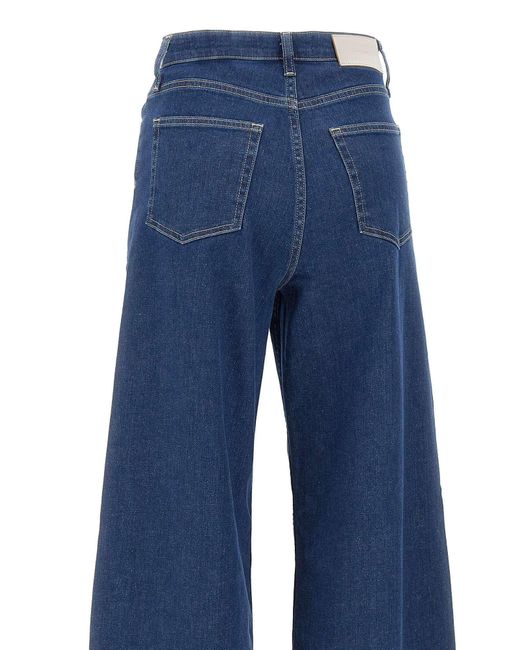Pantalon en jean Calvin Klein en coloris Blue
