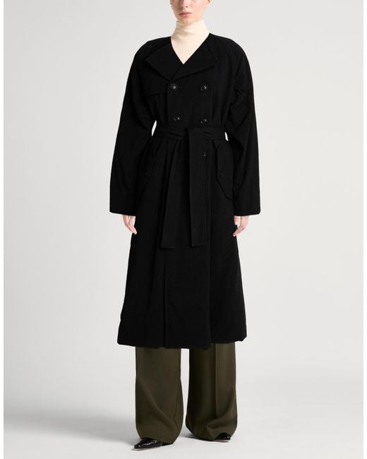 Y's Yohji Yamamoto Black Coat Nylon