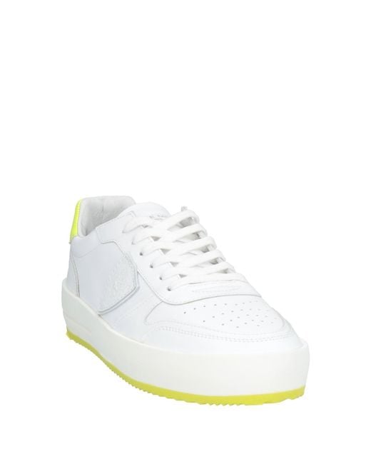 Philippe Model White Sneakers Leather for men
