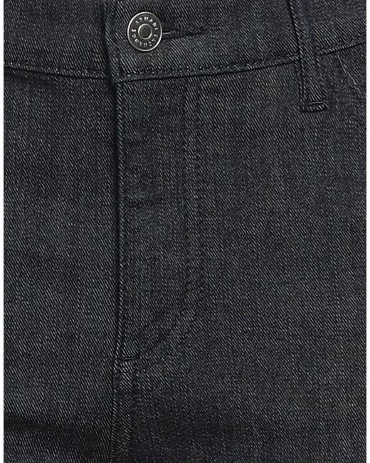 ARMANI EXCHANGE Black Jeans Cotton, Polyester, Elastane