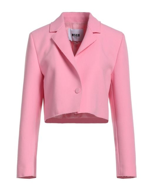 MSGM Pink Blazer