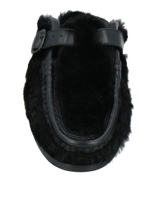 Hereu Black Mules & Clogs