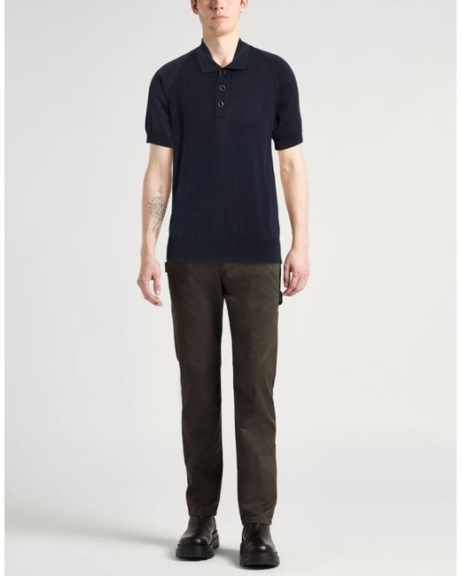 Lardini Blue Midnight Sweater Cotton, Viscose for men