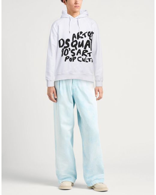 DSquared² White Sweatshirt for men