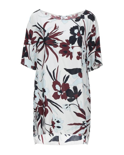 1 One White Top Silk, Elastane