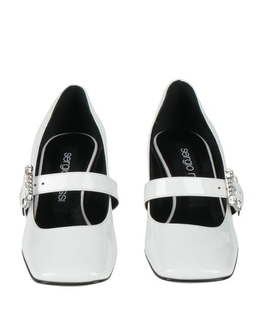 Sergio Rossi White Pumps