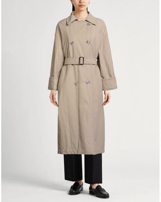 Peserico Natural Overcoats & Trench Coats