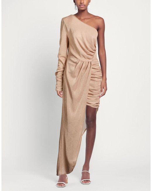 ACTUALEE Natural Mini Dress