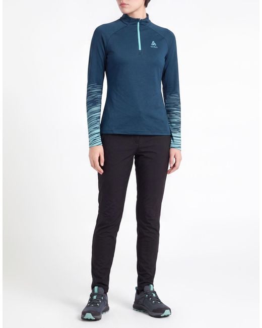 Odlo Blue T-Shirt Polyester, Elastane