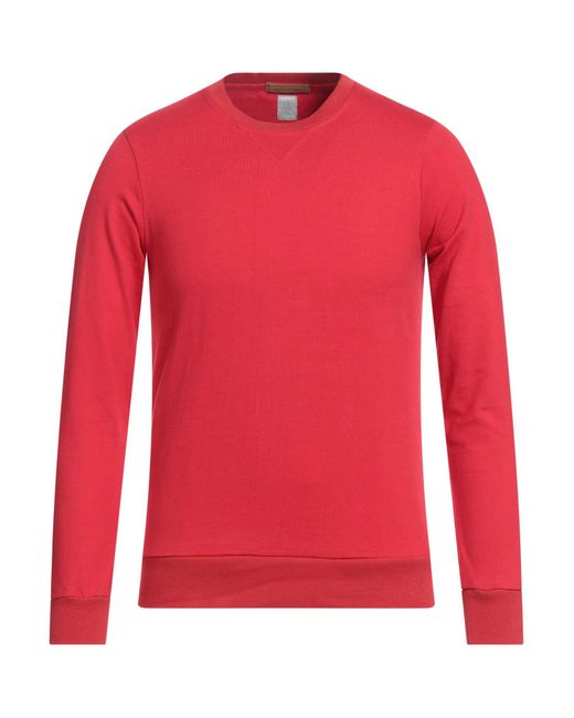 Eleventy Red Sweatshirt for men