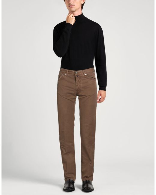 Jacob Cohen Brown Pants for men