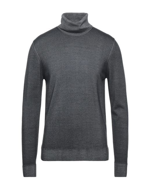 Alpha Studio Rollkragenpullover in Gray für Herren