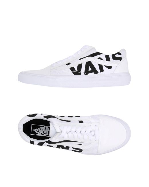 Vans White Low-tops & Sneakers