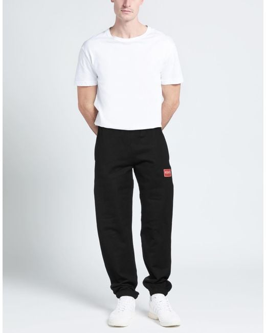 KENZO Black Pants for men