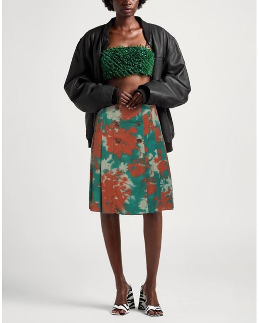 Maison Kitsuné Multicolor Midi Skirts
