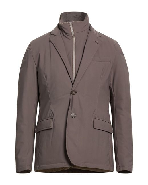 Herno Brown Blazers for men