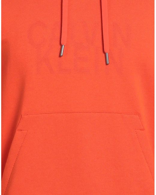 Calvin Klein Orange Sweatshirt for men