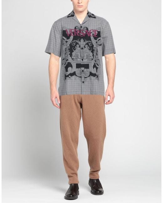Camicia di Versace in Gray da Uomo