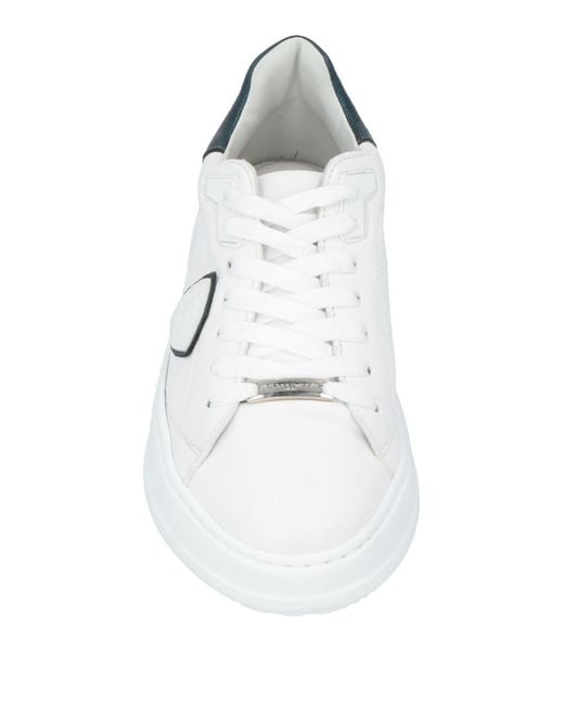Philippe Model White Sneakers Leather