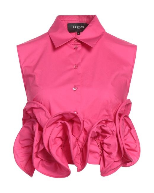 Camicia di Rochas in Pink