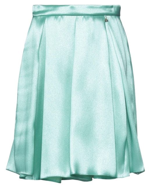 Elisabetta Franchi Green Mini Skirt