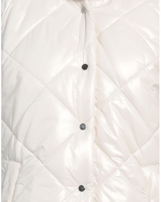 Marella White Ivory Vest Polyamide