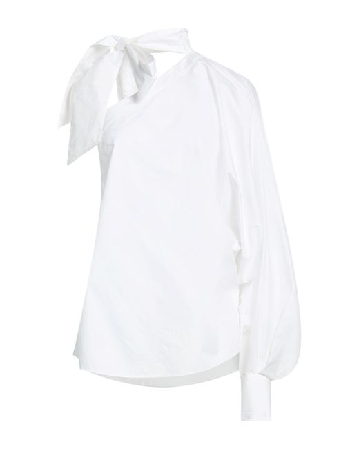 Karl Lagerfeld White Tops