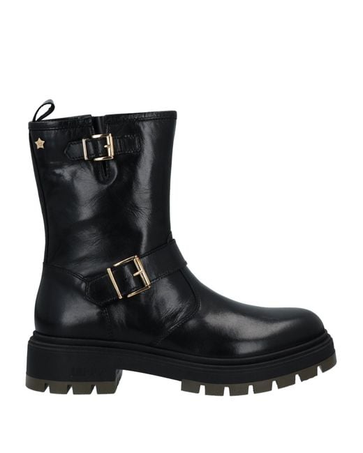 Liu Jo Black Ankle Boots