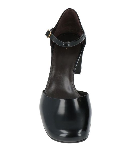 The Row Black Pumps Leather