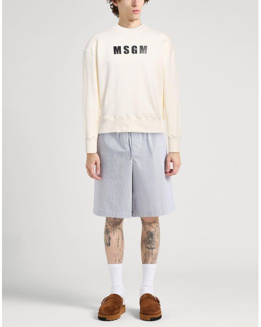 Sudadera MSGM de hombre de color White