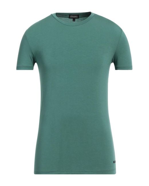 Zegna Green Undershirt for men