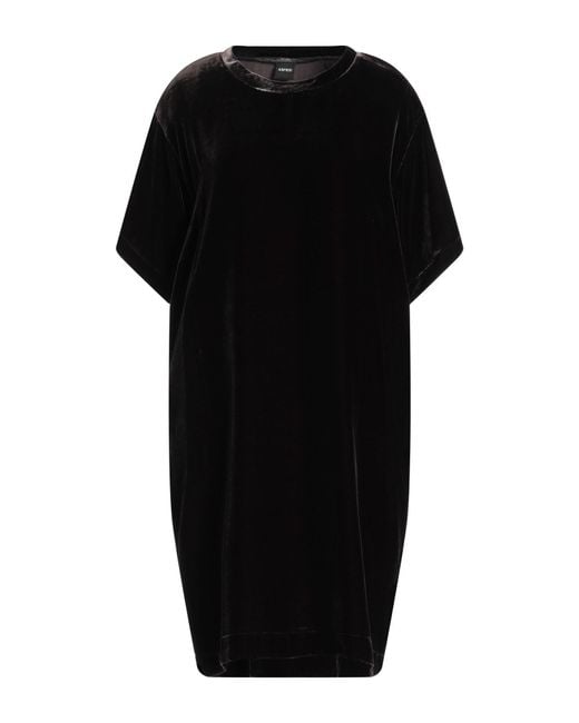 Aspesi Black Mini Dress