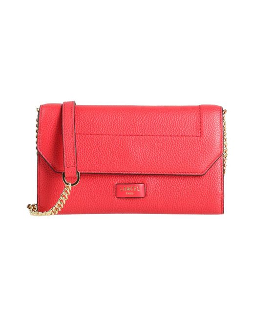 Lancel Red Cross-Body Bag Cowhide