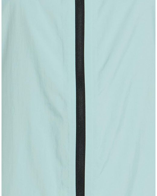 Jack Wolfskin Blue Overcoat & Trench Coat Polyester