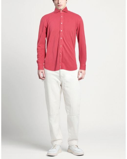 Sonrisa Pink Shirt for men