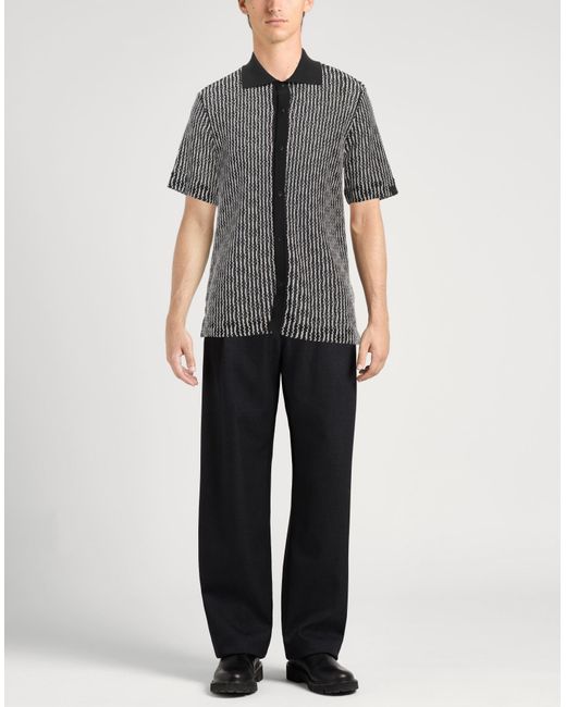 Rag & Bone Gray Shirt Polyester, Cotton for men