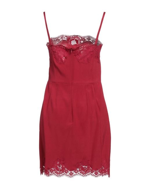 Vestito Midi di Dolce & Gabbana in Red