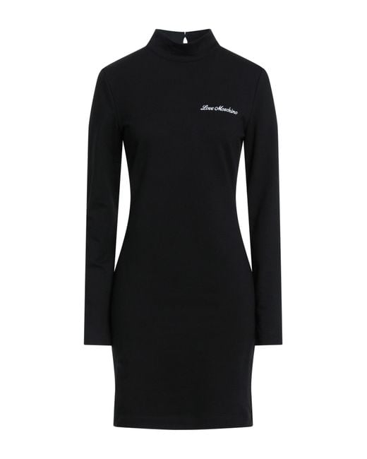 Love Moschino Black Mini Dress