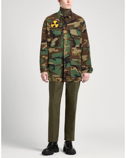 FRONT STREET 8 Green Jacket for men
