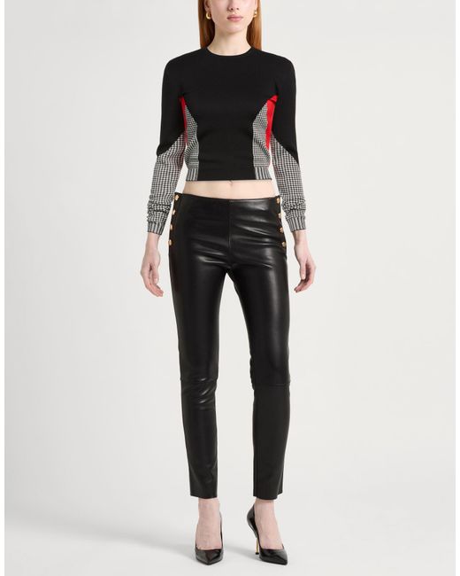McQueen Black Sweater Wool