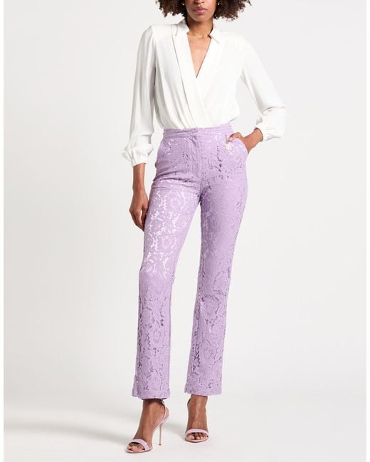 Fracomina Purple Trouser