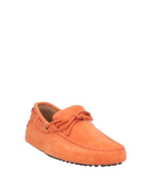 Tod's Orange Loafer for men