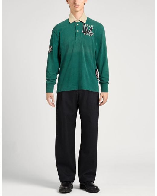 La Martina Green Polo Shirt for men