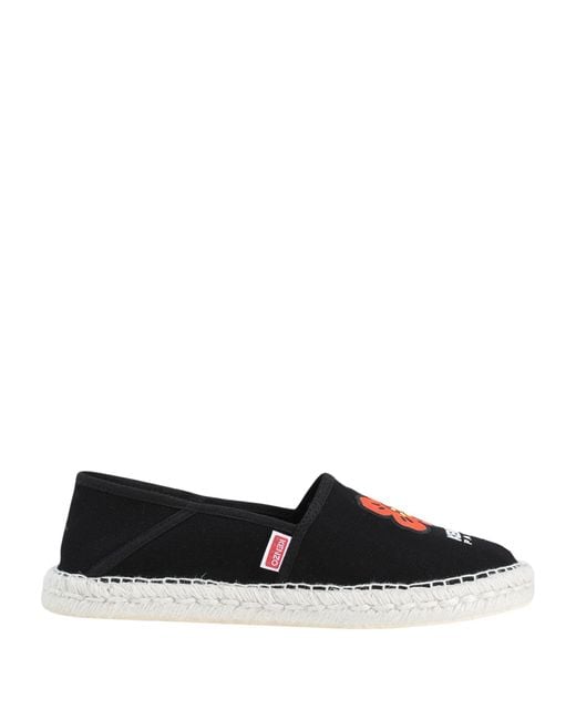 KENZO Black Espadrilles